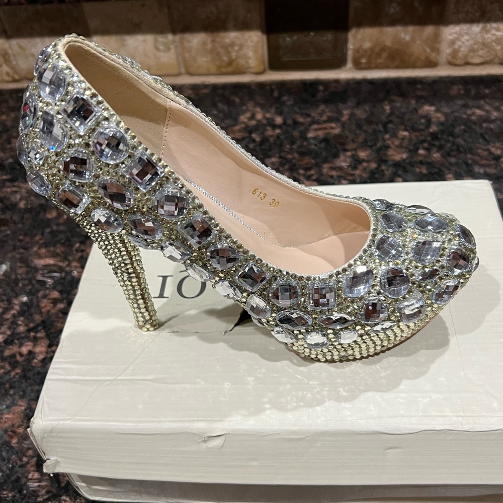 Cinderella wedding heels